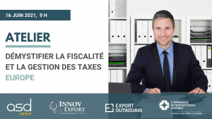 formation gestion des taxes Europe